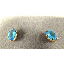 CHOICE on 4 Blue Pierce Earrings, Artic ice, Gold Filled (2)