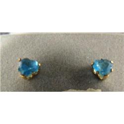 CHOICE on 4 Blue Pierce Earrings, Artic ice, Gold Filled (2)