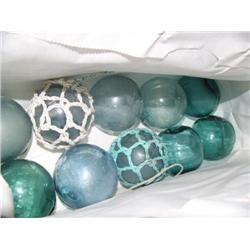CHOICE of 3:  Lot of 10 Glass Floats (2)