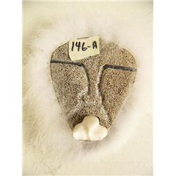 CHOICE on 2:  Whalebone mask with Arctic fox trim and a ivory whale tongue (2)