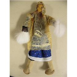 CHOICE on 3: Chevak Dolls with Seal gut Raingear 10" tall (2)