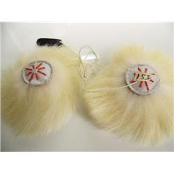 CHOICE on 2:  Polar Bear and Beaded Yo Yos with Baleen Handles (2)