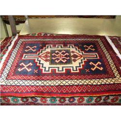 Persian Carpet - 40297 - Baloch, 2.6'x1.9' - estimated value $300 (8888)