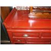 Image 3 : Red alter table with 5 drawers, retail value $465.00 (2)