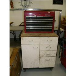 Craftsman Tool chest with miscellaneous tools(169)