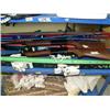 Image 2 : Lot of: 3 pairs of skis, one pair of ski poles, one pair of boots size 11 and 2 Daisy air rifles(172
