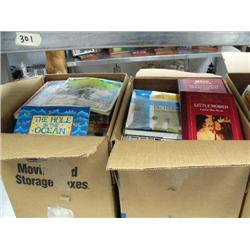 Lot of: 4 boxes of miscellaneous children's books(172)