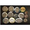 Image 2 : 14 ASSORTED METAL BUTTONS: 1 1/4" TO 2". MISSLES