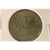 Image 1 : 1924-A GERMAN SILVER 1 MARK .0804 OZ. ASW