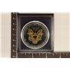 Image 2 : 2012 AMERICAN SILVER EAGLE ENHANCED WITH 24KT GOLD