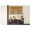 Image 2 : 2010 US PRESIDENTIAL DOLLAR 4 COIN SET WITH BOX