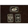 Image 1 : 3-1 GRAM .999 FINE SILVER PF MILITARY THEME INGOTS