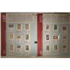 Image 1 : 2 PAGES OF STAMPS FROM THE "50 YEARS OF U.S.