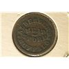 Image 2 : 1863 CIVIL WAR TOKEN STORE CARD ALBERGER'S