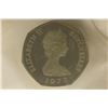 Image 2 : 1972 SEYCHELLES SILVER PF 5 RUPEES .4609 OZ. ASW
