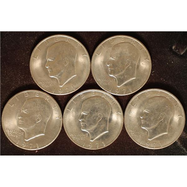 5-1971 IKE UNC DOLLARS