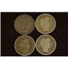 Image 1 : 1905-S, 1907, 1912 & 1913 SILVER BARBER DIMES
