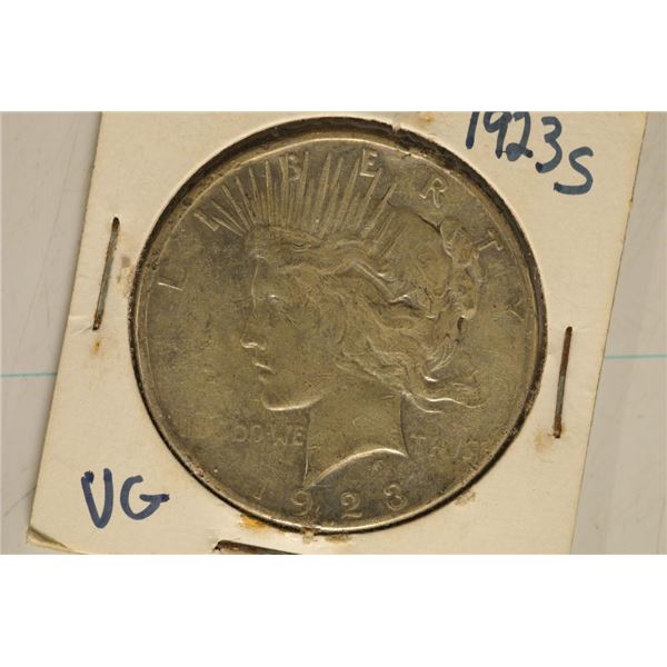 1923-S PEACE SILVER DOLLAR