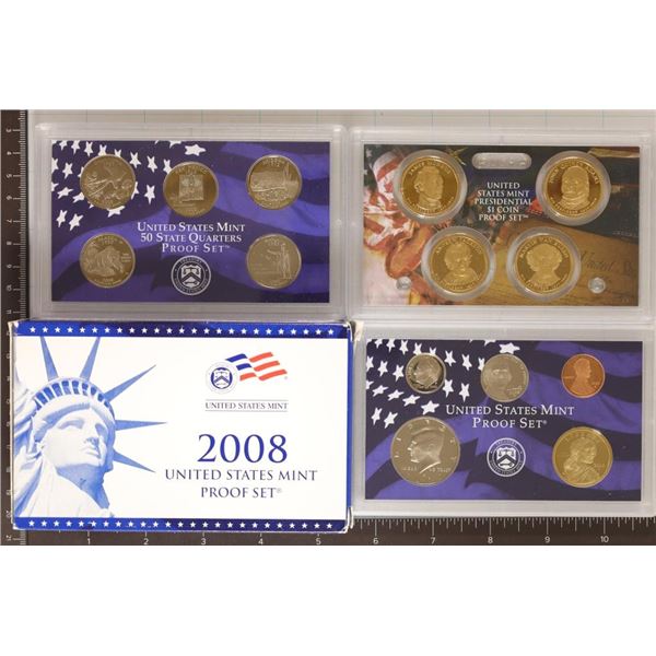 2008 US PROOF SET (WITH BOX)
