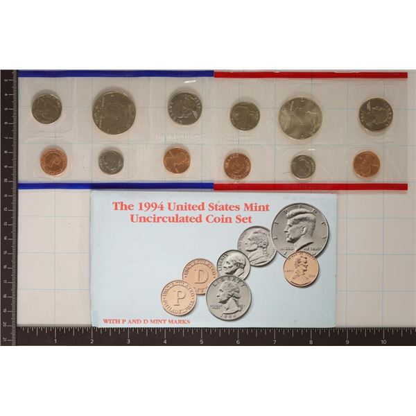 1994 US MINT SET (UNC) P/D (WITH ENVELOPE)
