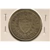 Image 2 : 1949 CUBA SILVER 20 CENTAVOS .1447 OZ. ASW