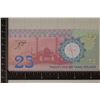 Image 2 : CRISP UNC COLORIZED BIR TAWIL 25 POUND BILL