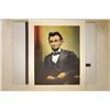 Image 1 : ABRAHAM LINCOLN 11" X 14" COLOR PORTRAIT