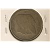 Image 2 : 1880 BELGIUM SILVER 1 FRANC .1342 OZ. ASW