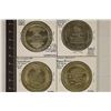 Image 2 : 4-$1 METAL CASINO TOKENS: TERRIBLE'S TOWN, SILVER