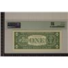 Image 2 : 1957-A $1 SILVER CERTIFICATE PMG 45 CHOICE EF