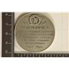 Image 2 : 1.28 TROY OZ. STERLING SILVER CAESARS MEDAL,