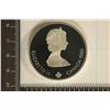 Image 2 : 1986 CANADA 1 TROY OZ .999 FINE SILVER PROOF $20