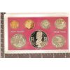 Image 1 : 1972-7 COIN COOK ISLANDS PROOF SET NO OUTER BOX