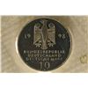 Image 1 : 1998-G GERMAN SILVER PF 10 MARK .461 OZ. ASW