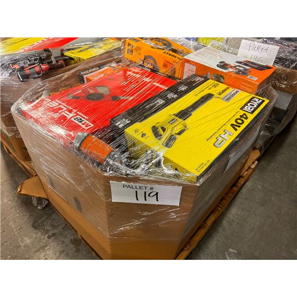 Pallet #119 - Home Depot Tools & General Merchandise