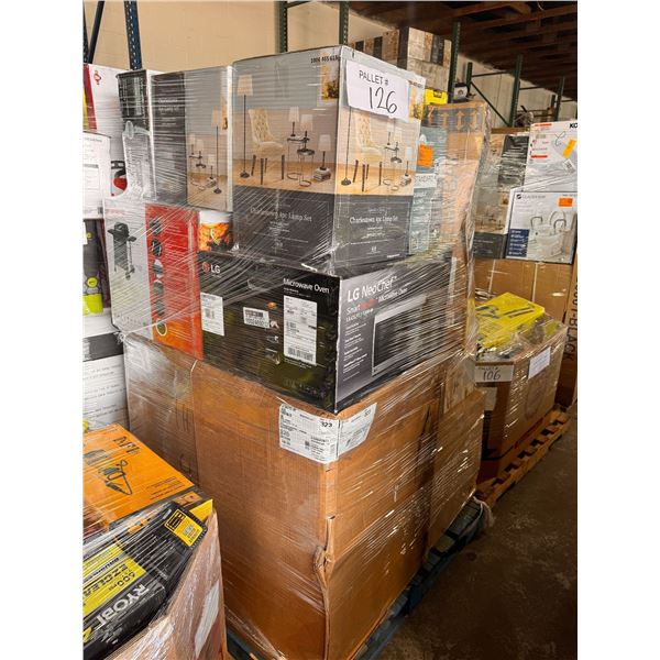 Pallet #126 - Home Depot Tools & General Merchandise