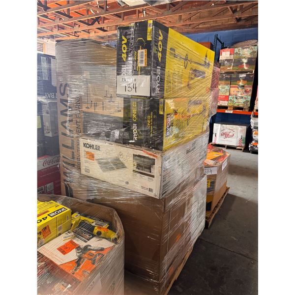 Pallet #134 - Home Depot Tools & General Merchandise