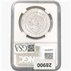 Image 2 : 1983Mo 1oz. Silver Mexicanos Onza NGC MS66