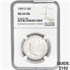 1949-D Franklin Half Dollar NGC MS64 FBL