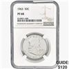 Image 1 : 1963 Franklin Half Dollar NGC PF68