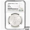 1985Mo 1oz. Silver Mexicanos Onza NGC MS68
