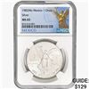 Image 1 : 1982Mo 1oz. Silver Mexicanos Onza NGC MS65