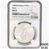 Image 1 : 1982Mo 1oz. Silver Mexicanos Onza NGC MS65