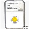Image 1 : 1856 Rare Gold Dollar NGC AU58 Slanted 5