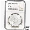 1983Mo 1oz. Silver Mexicanos Onza NGC MS67