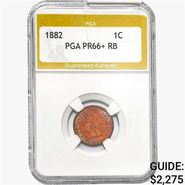 1882 Indian Head Cent PGA PR66+ RB