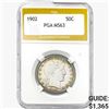 1902 Barber Half Dollar PGA MS63