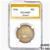 1936 Delaware Half Dollar PGA MS67