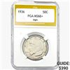 1936 Elgin Half Dollar PGA MS66+