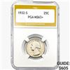 1932-S Washington Silver Quarter PGA MS63+